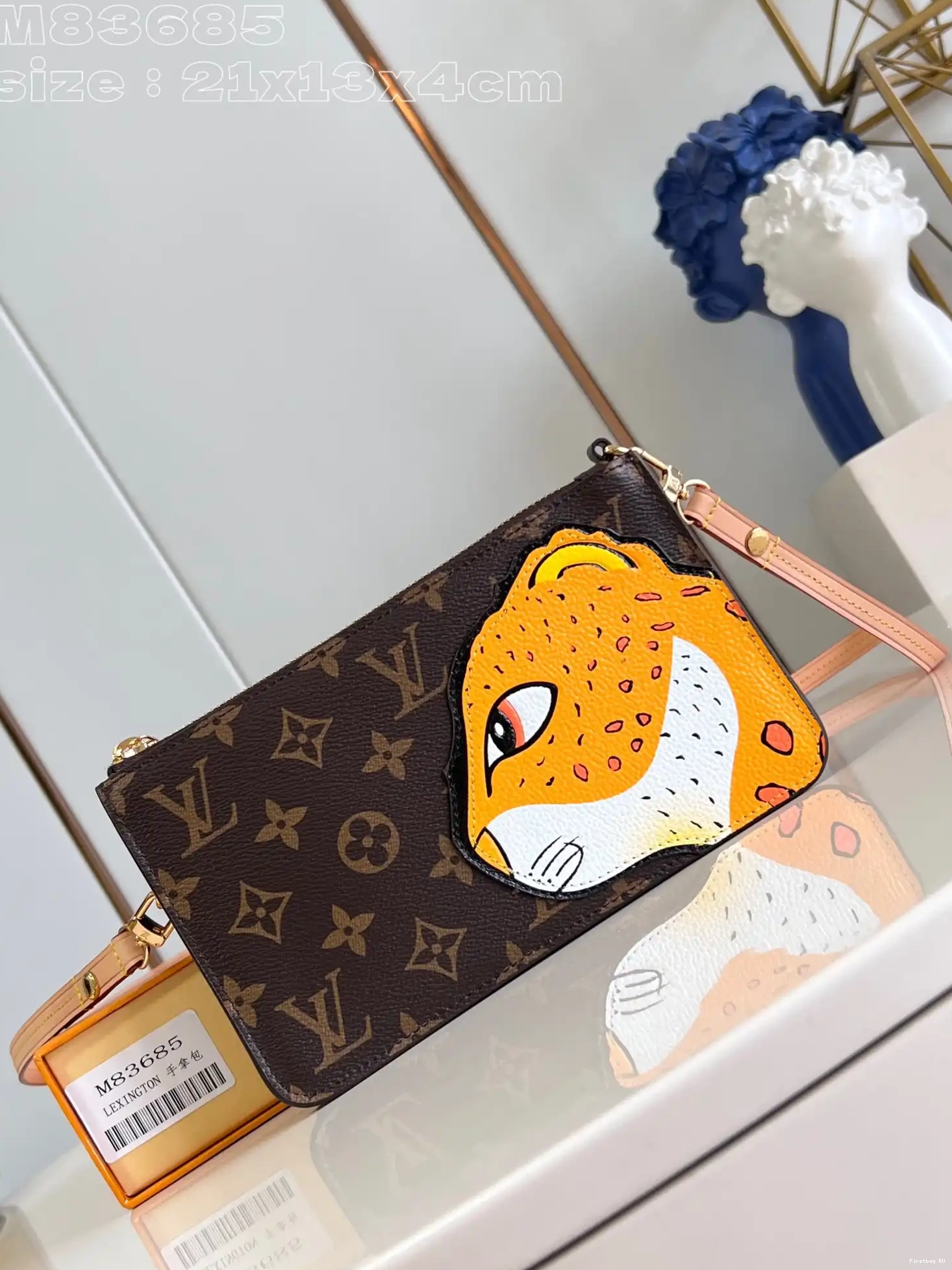 LOUIS Pouch-21.5*13*4.5CM VUITTON Lexington 0610